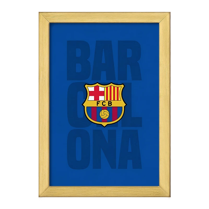 تابلو خندالو طرح بارسلونا (Barcelona) کد F6895