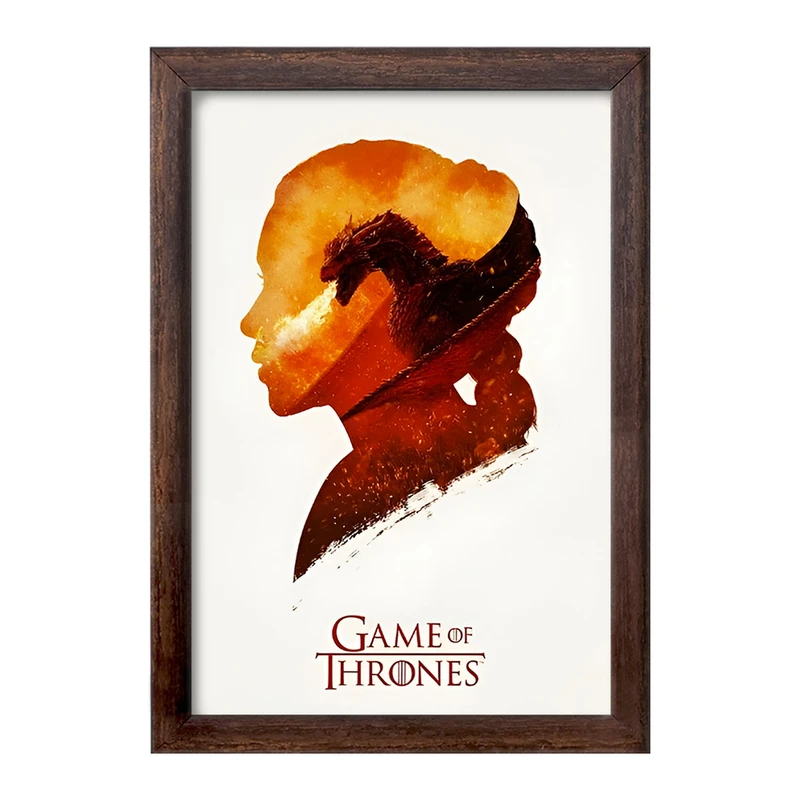 تابلو خندالو طرح بازی تاج و تخت (Game Of Thrones) کد F10148