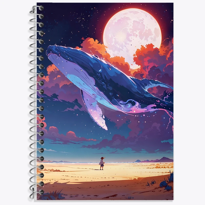 دفتر زبان 50 برگ خندالو مدل سه خط طرح وال کد F12534