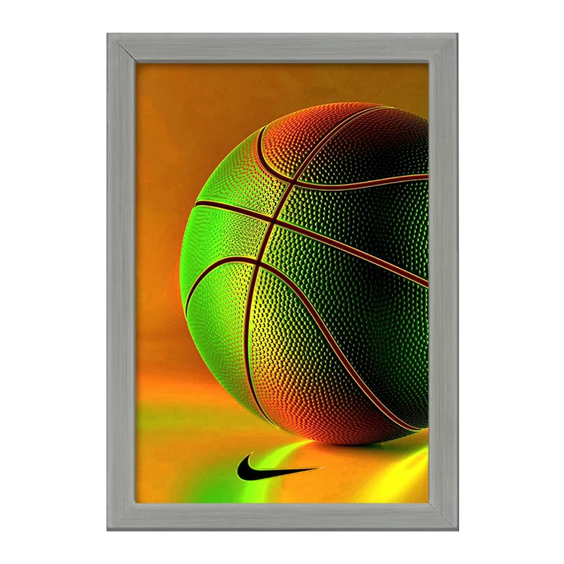 تابلو خندالو طرح توپ بسکتبال کد F2924