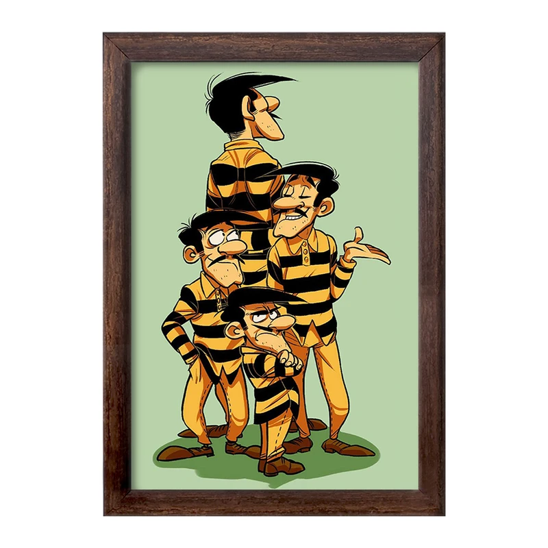 تابلو خندالو طرح لوک خوش شانس کد 29331