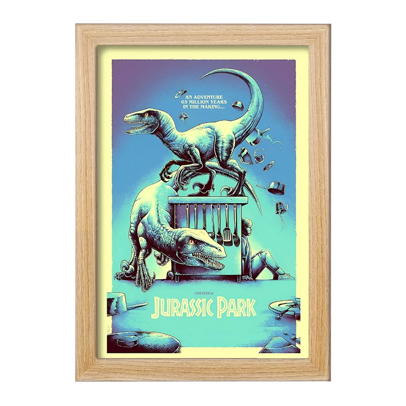 تابلو خندالو طرح ژوراسیک (Jurassic Park) کد F13771