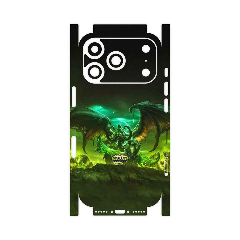 برچسب پوششی ماهوت مدل Warcraft Game Series-FullSkin مناسب برای گوشی موبایل اپل iPhone 17 Pro