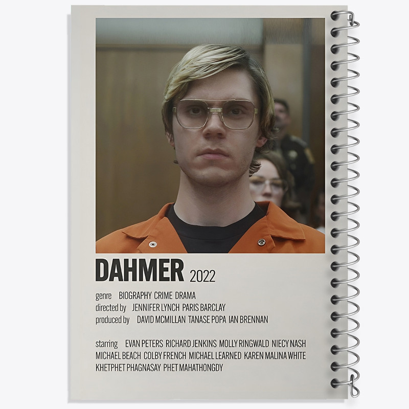 دفتر طراحی 50 برگ خندالو طرح دامر (Dahmer) کد F13068