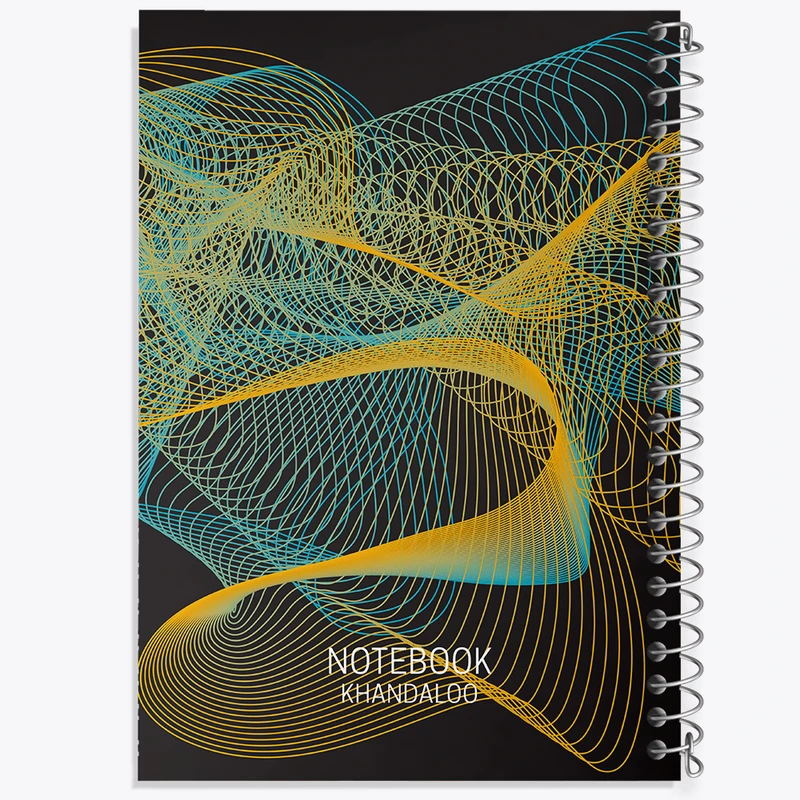 دفتر طراحی 50 برگ خندالو طرح مدرن کد N1165