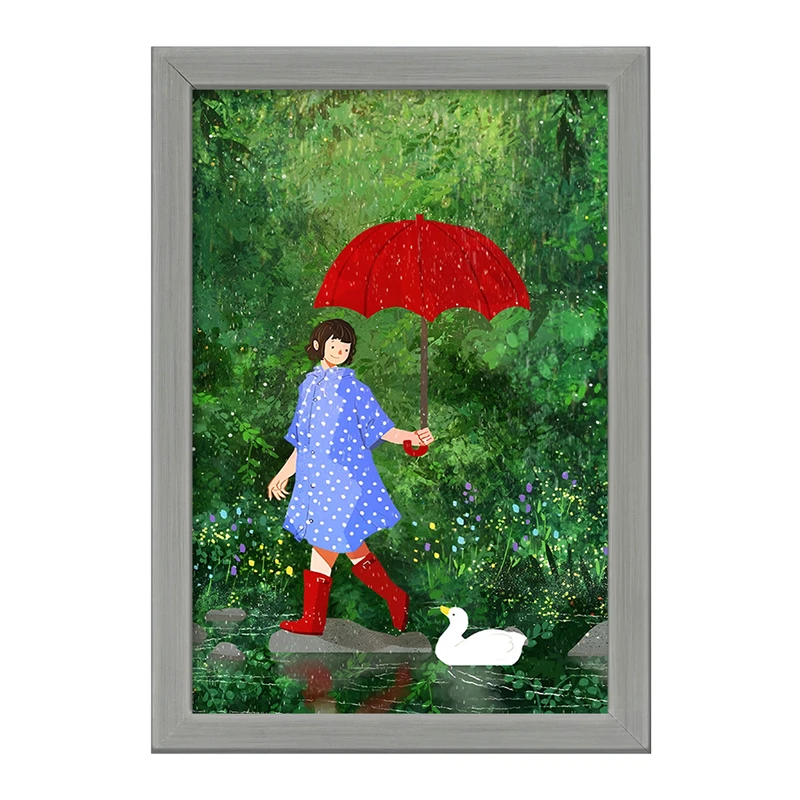 تابلو خندالو طرح دخترانه فانتزی کد F10909