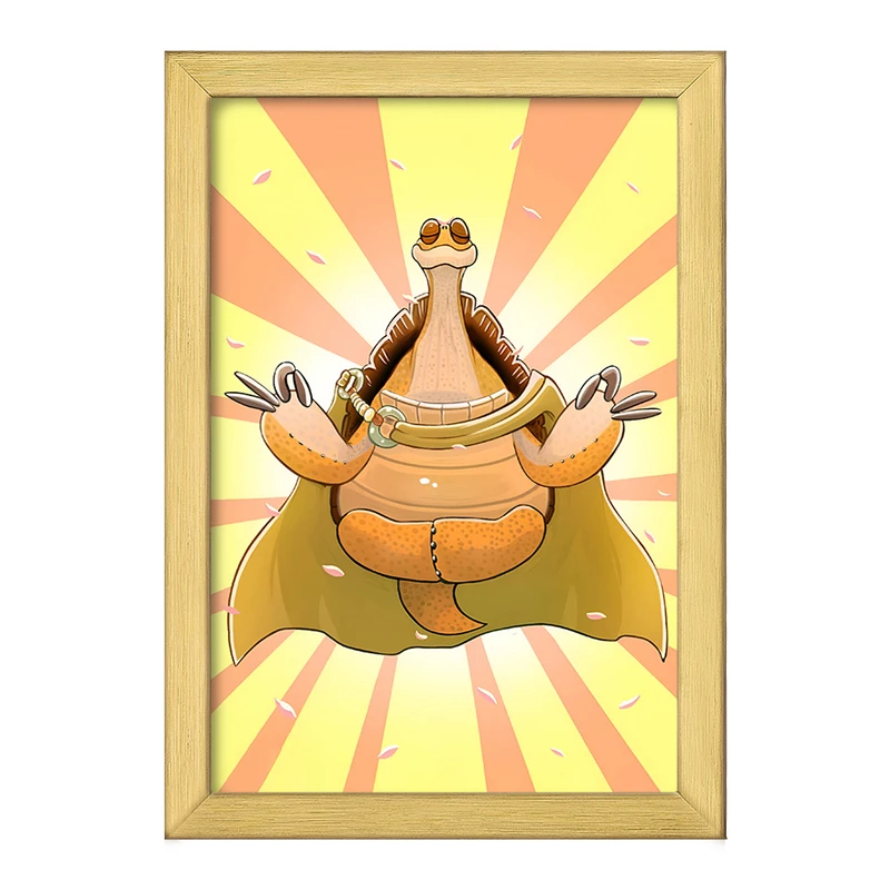 تابلو خندالو طرح پاندا کونگ فو کار کد F10352