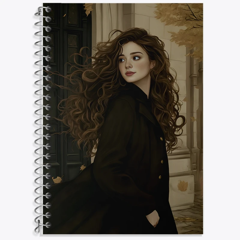 دفتر زبان 50 برگ خندالو مدل سه خط طرح دخترانه کد F12055