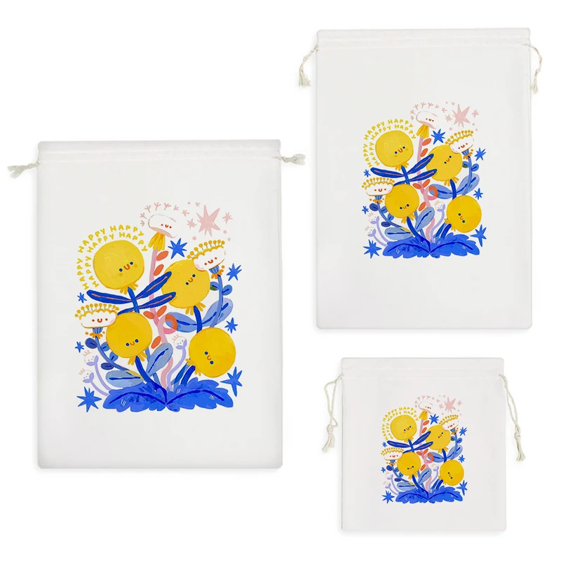 نظم دهنده خندالو مدل گل های خندان کد H1932 مجموعه 3 عددی