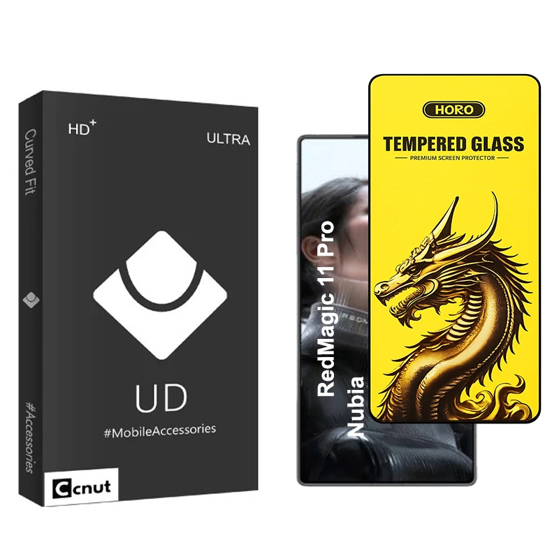 محافظ صفحه نمایش کوکونات مدل Yhoro-UDB مناسب برای گوشی موبایل ZTE Nubia Red Magic 11 Pro