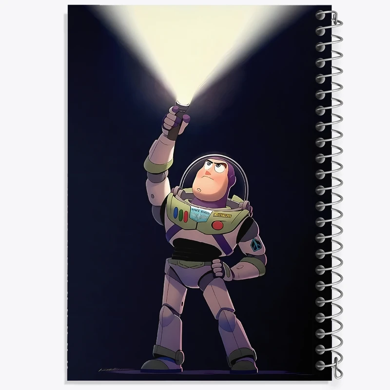 دفتر لیست خرید 50 برگ خندالو طرح باز لایتر (Buzz Lightyear) کد F10635