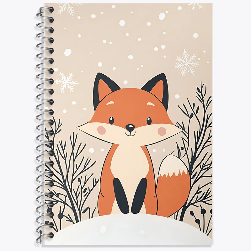 دفتر نت موسیقی 50 برگ خندالو طرح روباه بامزه کد F10074