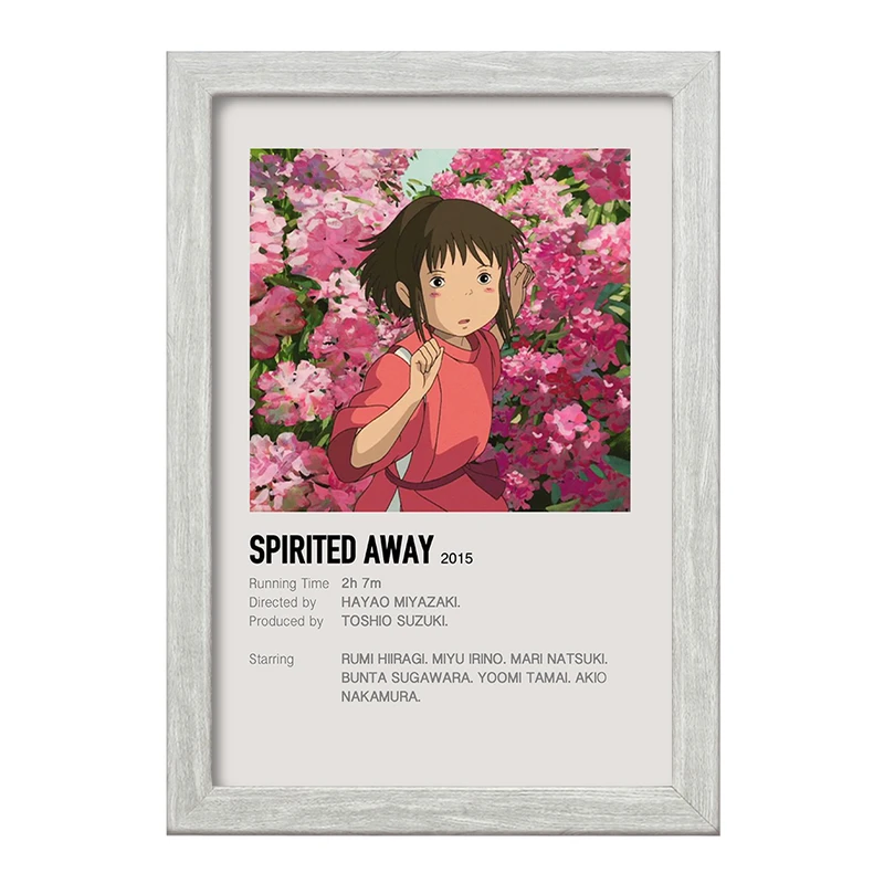 تابلو خندالو طرح انیمه شهر اشباح (Spirited Away) کد F13165