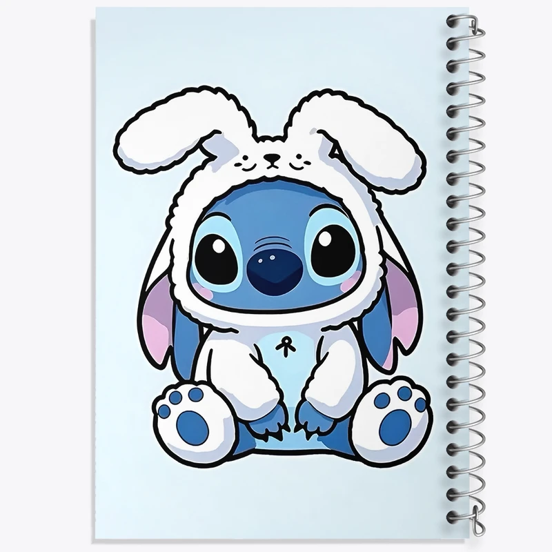 دفتر شطرنجی 50 برگ خندالو طرح استیچ کد N9124