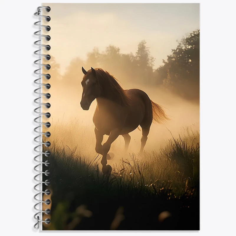 دفتر لغت 50 برگ خندالو طرح اسب کد F14379