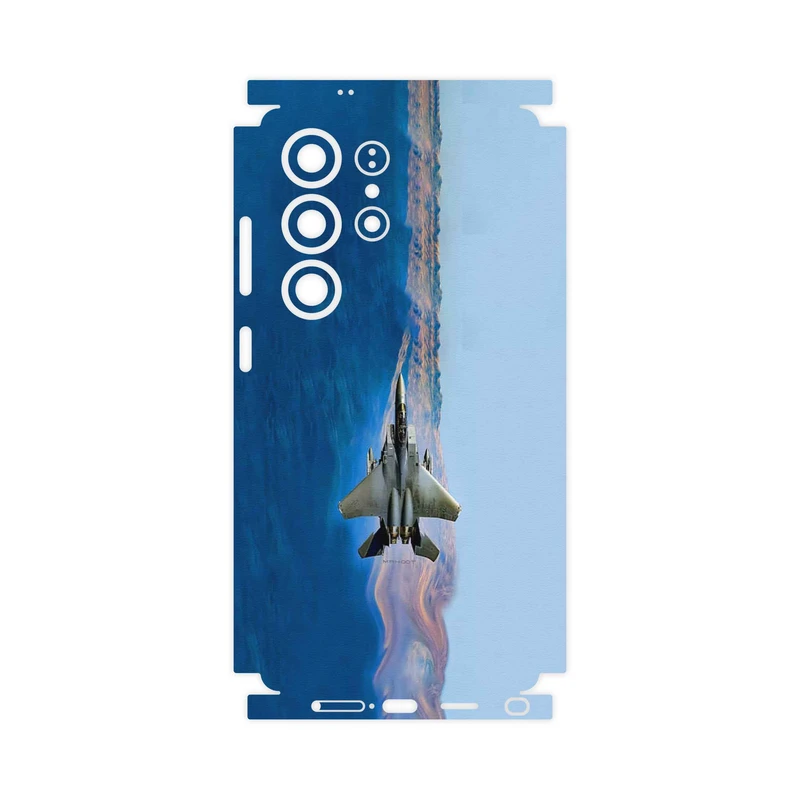 برچسب پوششی ماهوت مدل Fighter plane F15-FullSkin مناسب برای گوشی موبایل سامسونگ Galaxy S25 Ultra