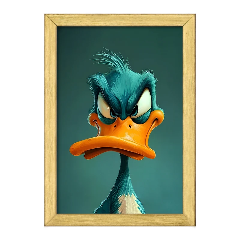 تابلو خندالو طرح دافی داک (Daffy Duck) کد F12848