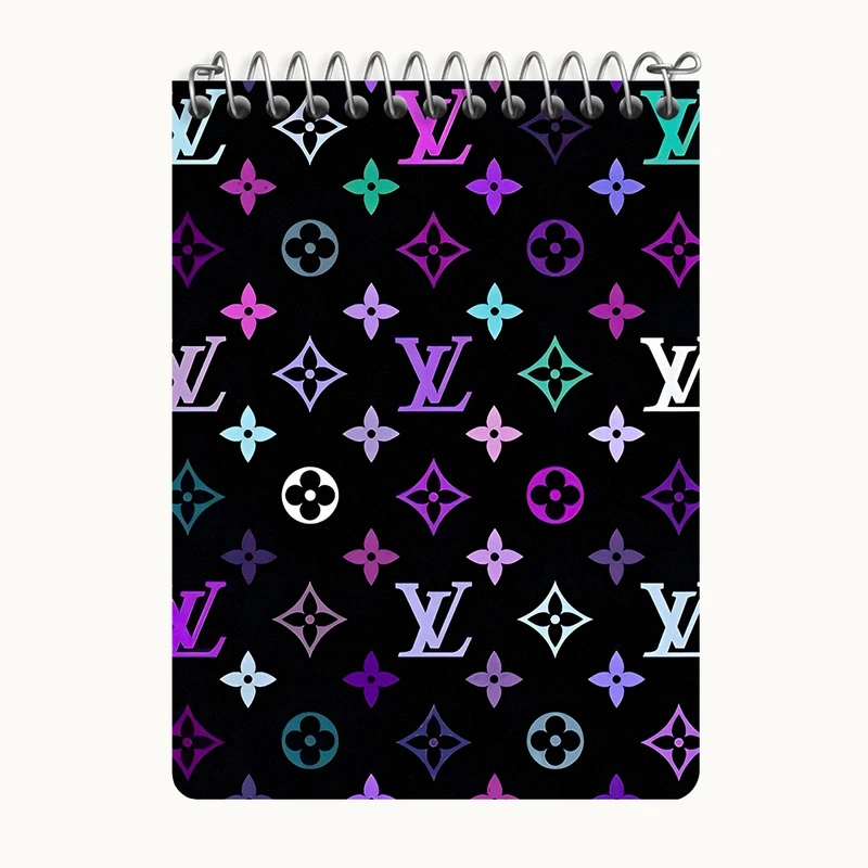 دفتر یادداشت 50 برگ خندالو طرح لویی ویتون (Louis Vuitton) کد N7101