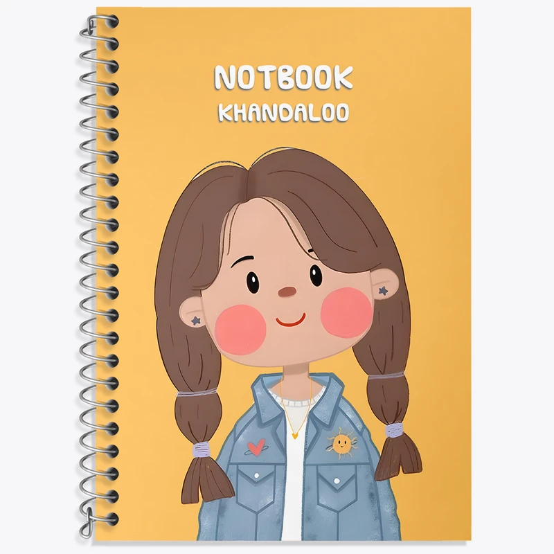 دفتر نت موسیقی 50 برگ خندالو طرح دخترانه کد N7177