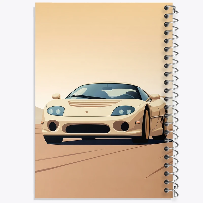 دفتر لیست خرید 50 برگ خندالو طرح ماشین اسپرت کد F3022