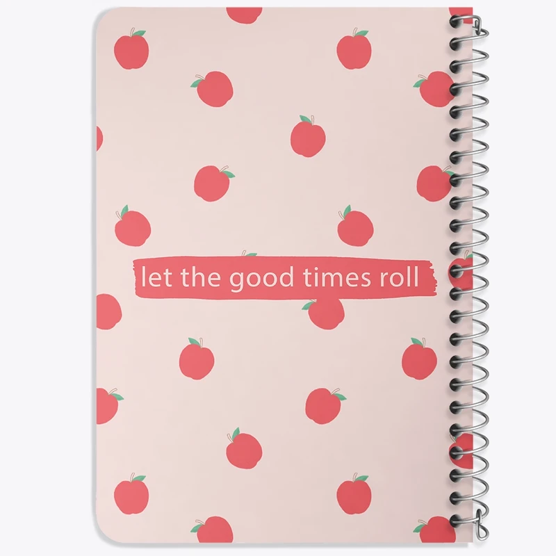 دفتر یادداشت 50 برگ خندالو طرح Let The Good Times Roll کد N171