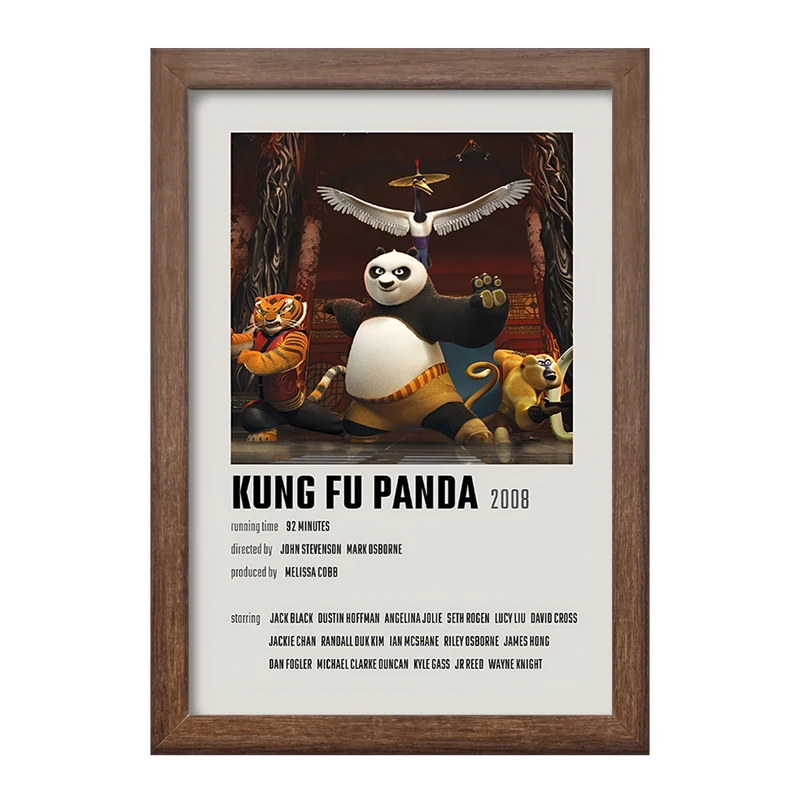 تابلو خندالو طرح پاندا کونگ فو کار کد F13382