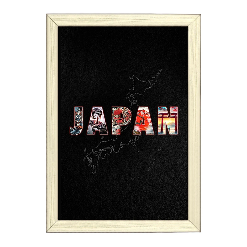 تابلو خندالو طرح ژاپن (Japan) کد F4837