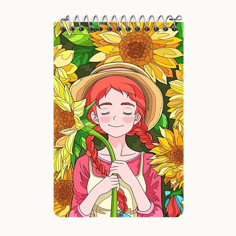 دفتر یادداشت 50 برگ خندالو طرح آنشرلی کد F14115