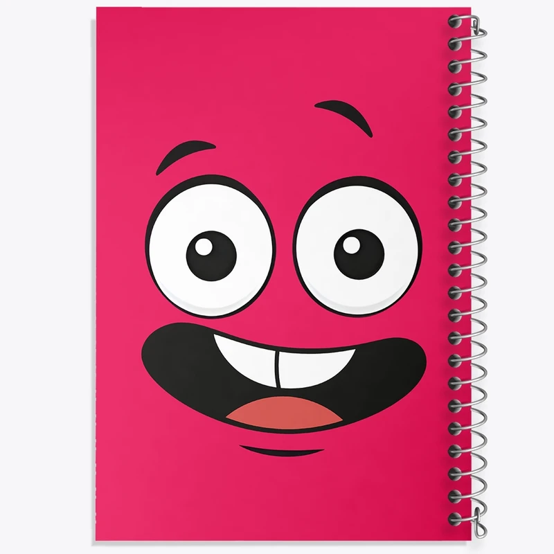 دفتر طراحی 50 برگ خندالو طرح ایموجی کد N5399