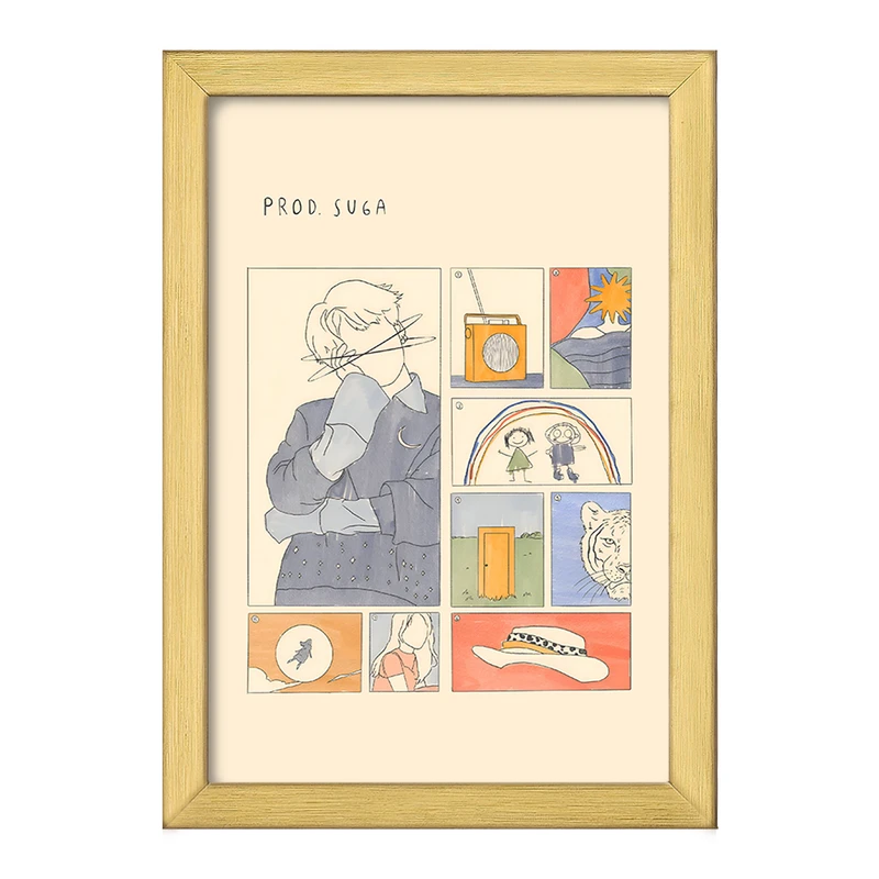 تابلو خندالو طرح عکس نوشته فانتزی کد F10479