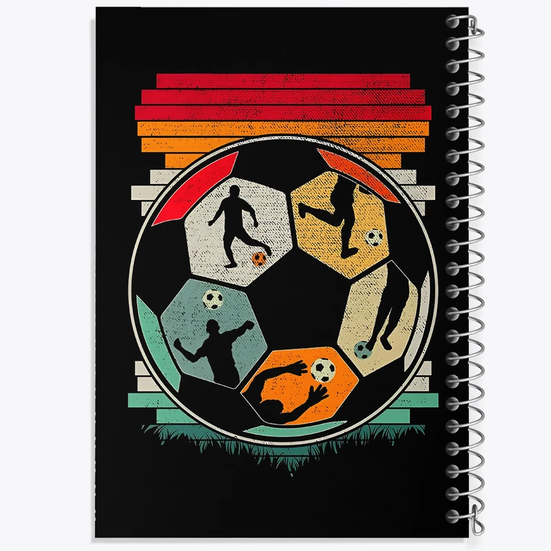 دفتر نقاشی 50 برگ خندالو طرح فوتبالی کد F4817