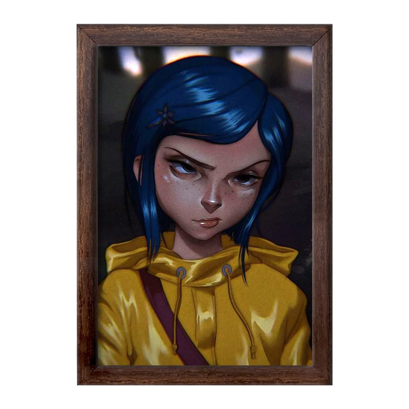 تابلو خندالو طرح کورالاین Coraline  کد 20780