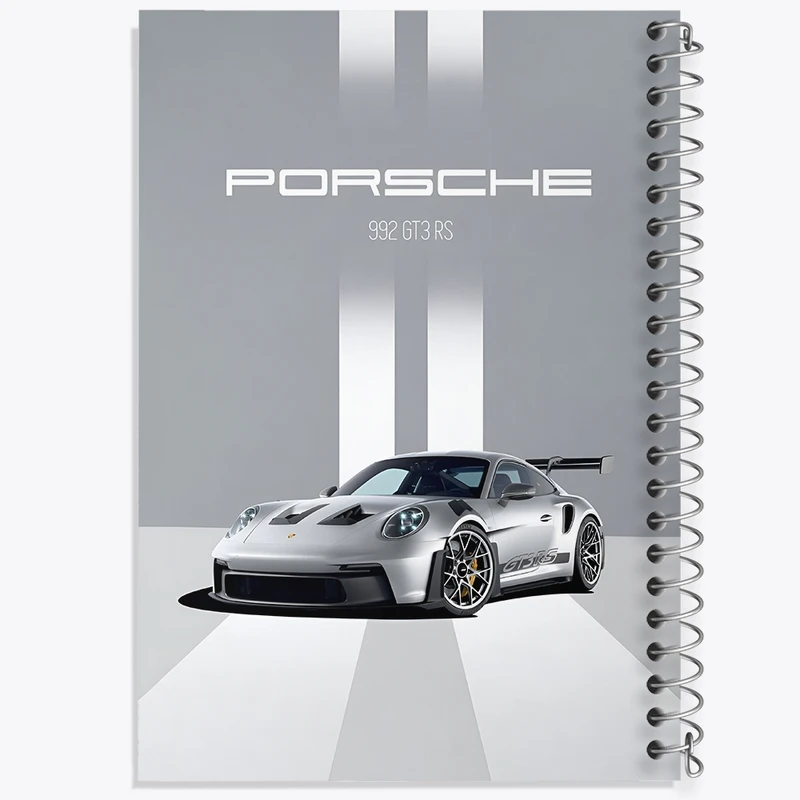 دفتر لیست خرید 50 برگ خندالو طرح ماشین پورشه کد F10364