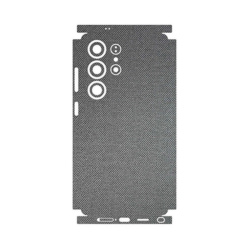برچسب پوششی ماهوت مدل Hemp Texture-FullSkin مناسب برای گوشی موبایل سامسونگ Galaxy S25 Ultra