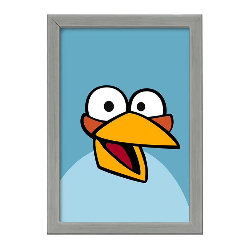 تابلو خندالو طرح پرندگان خشمگین Angry Birds  کد 13855