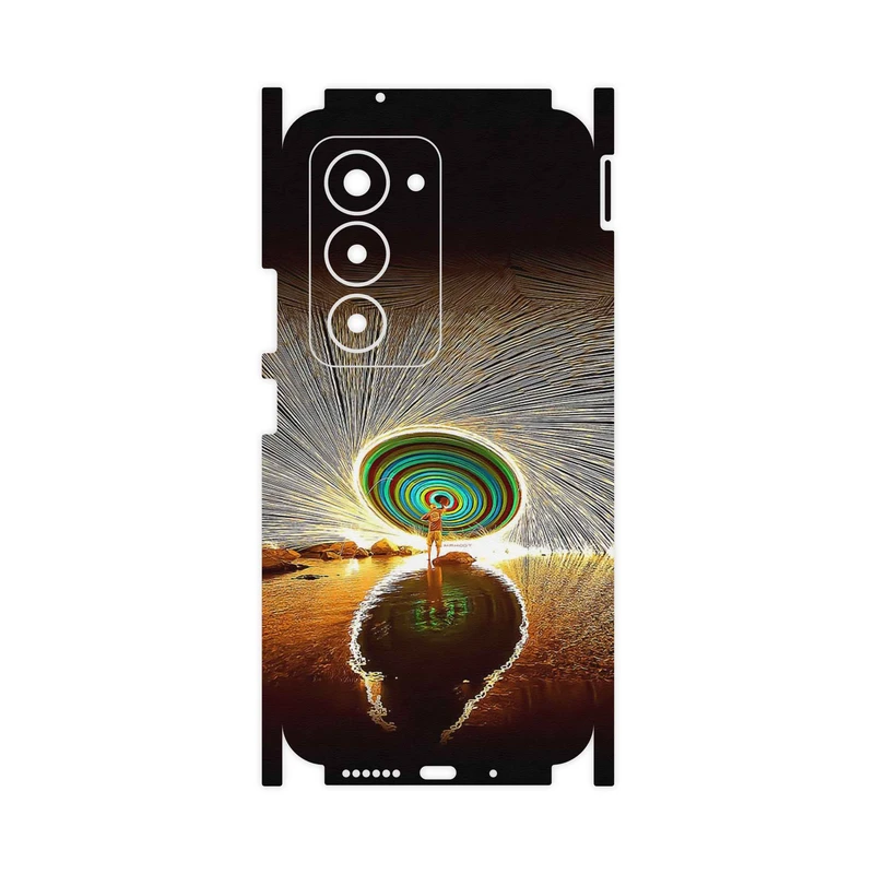 برچسب پوششی ماهوت مدل Night Light Fountain-FullSkin مناسب برای گوشی موبایل شیائومی Redmi 15 4G