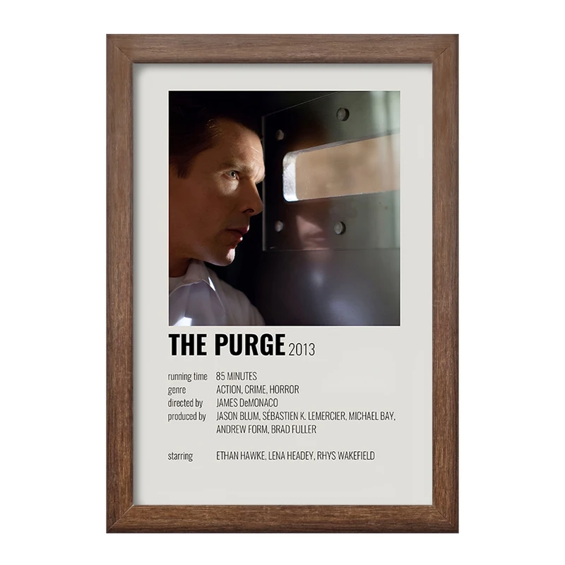 تابلو خندالو طرح پاک سازی (The Purge) کد F12931