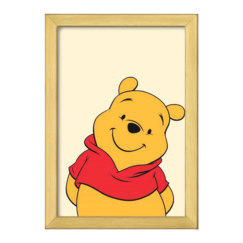تابلو خندالو طرح خرس پو Winnie The Pooh  کد 1596