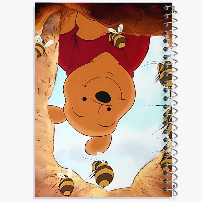 دفتر مشق 50 برگ خندالو طرح وینی پو (Winnie the Pooh) کد N6391