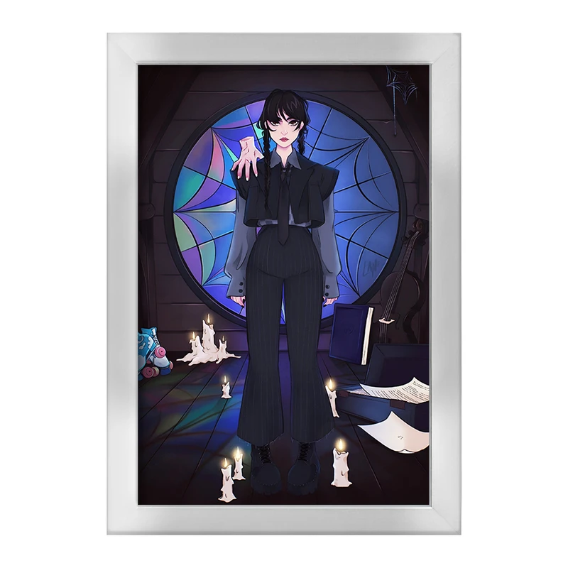 تابلو خندالو طرح ونزدی (Wednesday) کد F4950