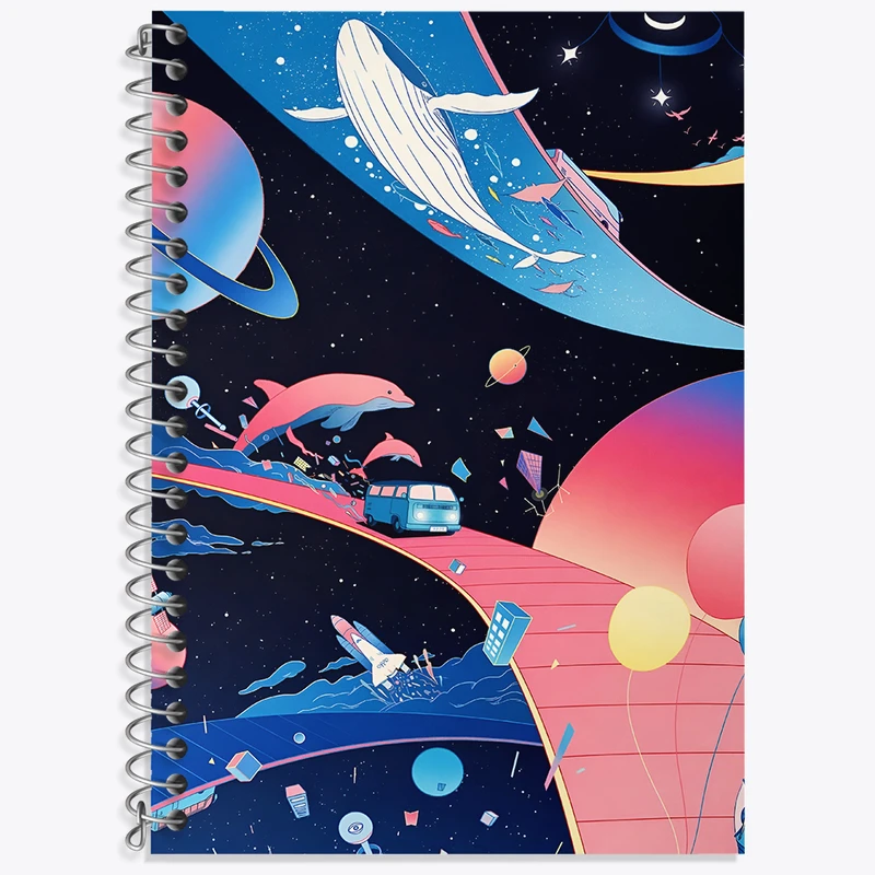 دفتر نت موسیقی 50 برگ خندالو طرح سرزمین رویاها کد F4574