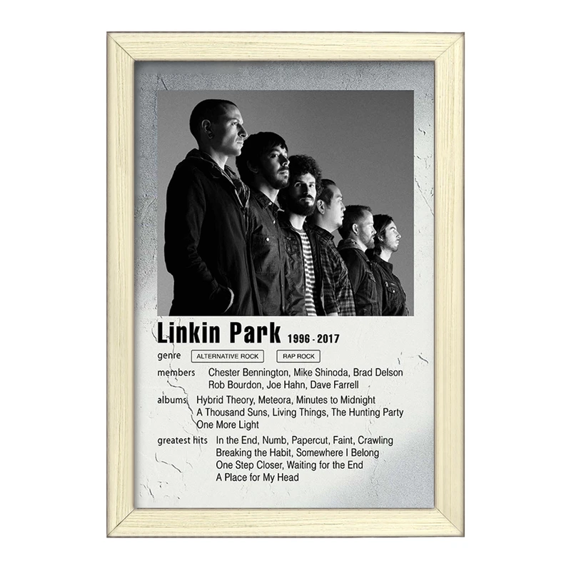 تابلو خندالو طرح لینکین پارک (Linkin Park)   کد F11235