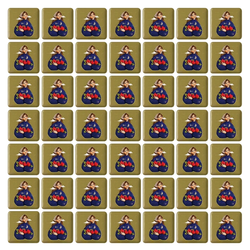 پیکسل خندالو طرح شب یلدا کد 38247 مدل مربعی مجموعه 49 عددی