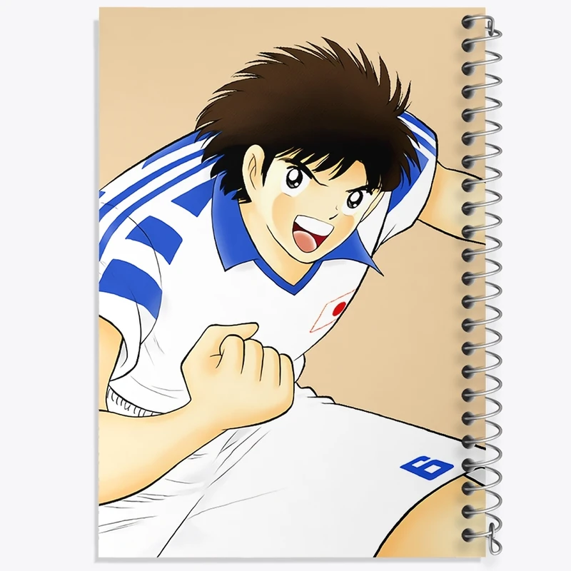 دفتر طراحی 50 برگ خندالو طرح سوباسا فوتبالیست ها کد F1649