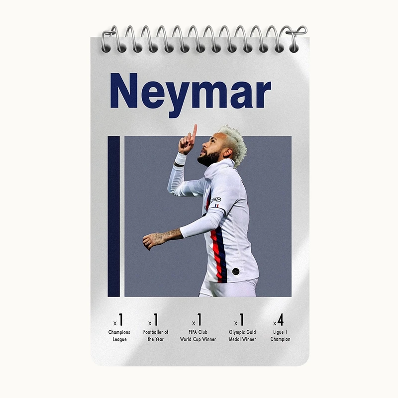 دفتر یادداشت 50 برگ خندالو طرح نیمار جونیور کد F13875