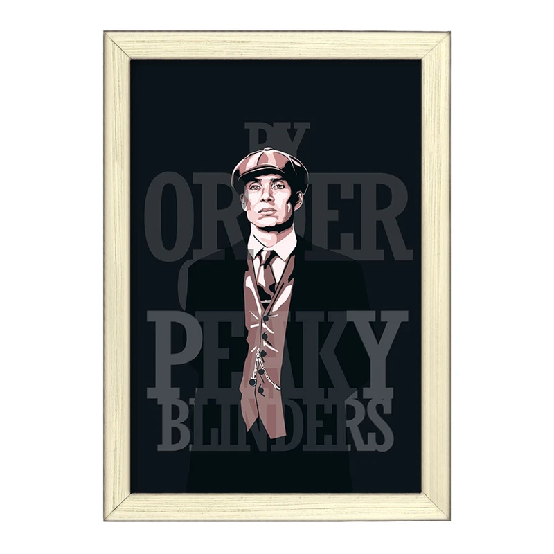تابلو خندالو طرح پیکی بلایندرز (Peaky Blinders) کد F1620