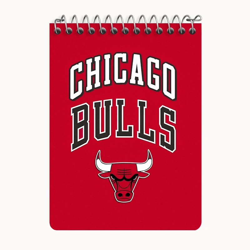 دفتر یادداشت 50 برگ خندالو طرح Chicago Bulls کد N4484