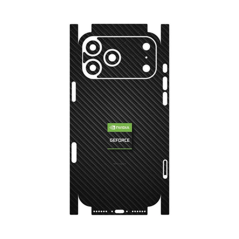 برچسب پوششی ماهوت مدل Nvidia-FullSkin مناسب برای گوشی موبایل اپل iPhone 17 Pro Max
