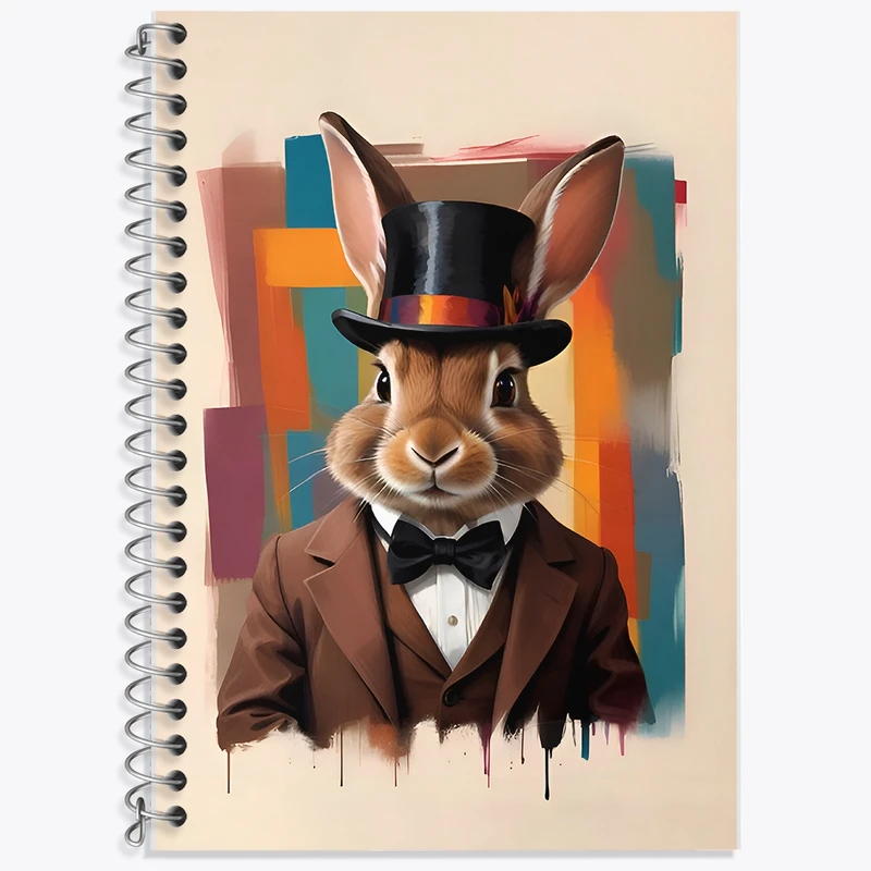 دفتر لغت 50 برگ خندالو طرح خرگوش کد F9932