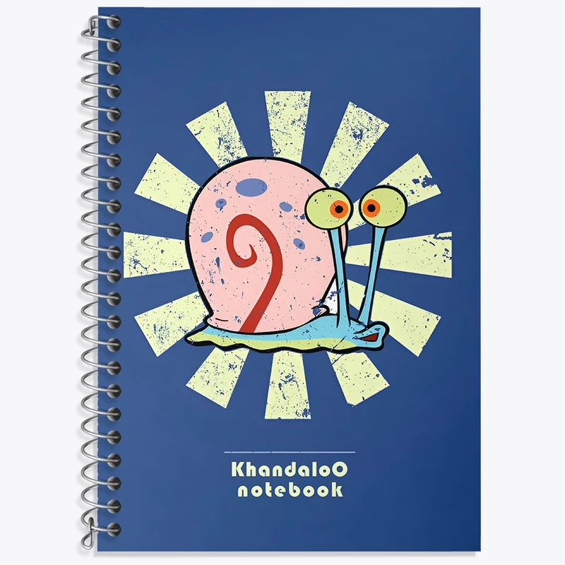 دفتر لغت 50 برگ خندالو طرح گری باب اسفنجی کد N9449